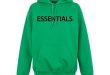 Dark Green Essentials Hoodie