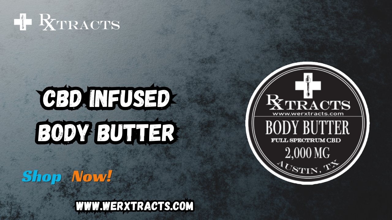 CBD infused body butter