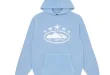 Corteiz 5 Starz Alcatraz Hoodie Baby Blue