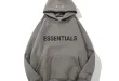 Essentials Fear of God Basic Gray Hoodie