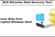 Recover Data from Encrypted Windows Hard Drive