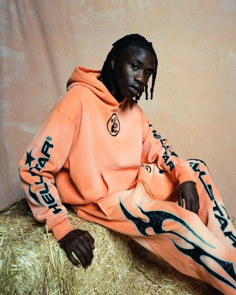 hellstar black boy hoodie