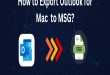 export olm to msg