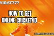 online cricket id