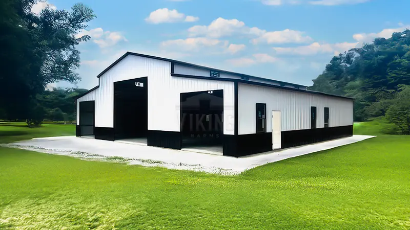 Metal Hay Barn