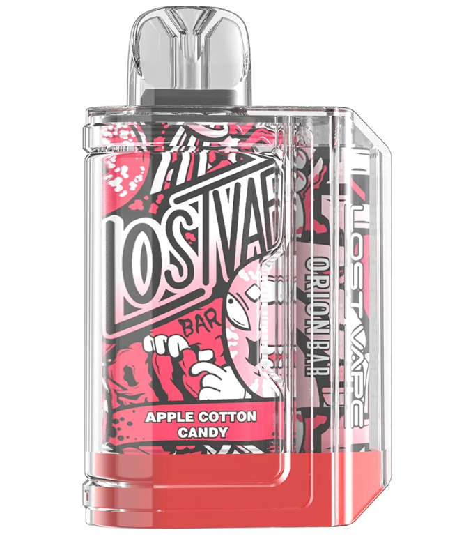Savor the sweet nostalgia of Apple Cotton Candy by ORION BAR 7500, a delightful disposable vape device that combines the crispness of juicy apples with the fluffy sweetness of cotton candy.
