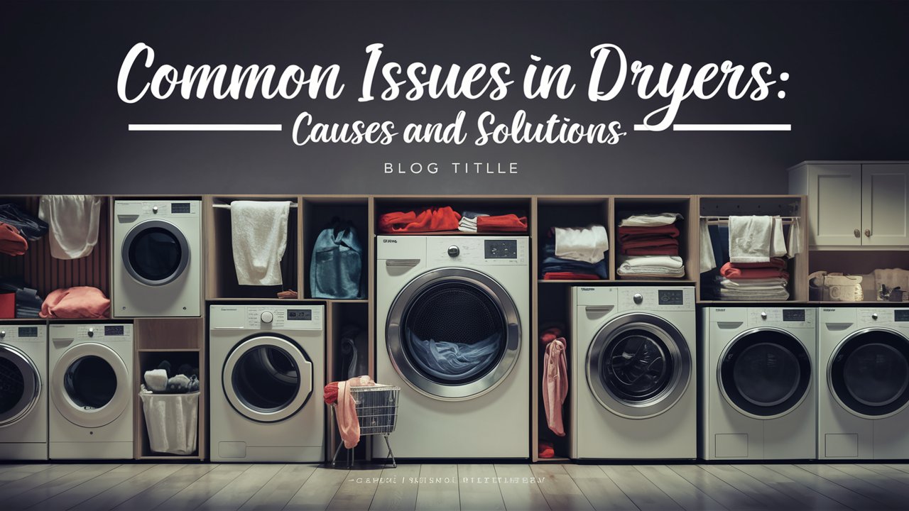 Common Issues in Dryers: Causes and Solutions