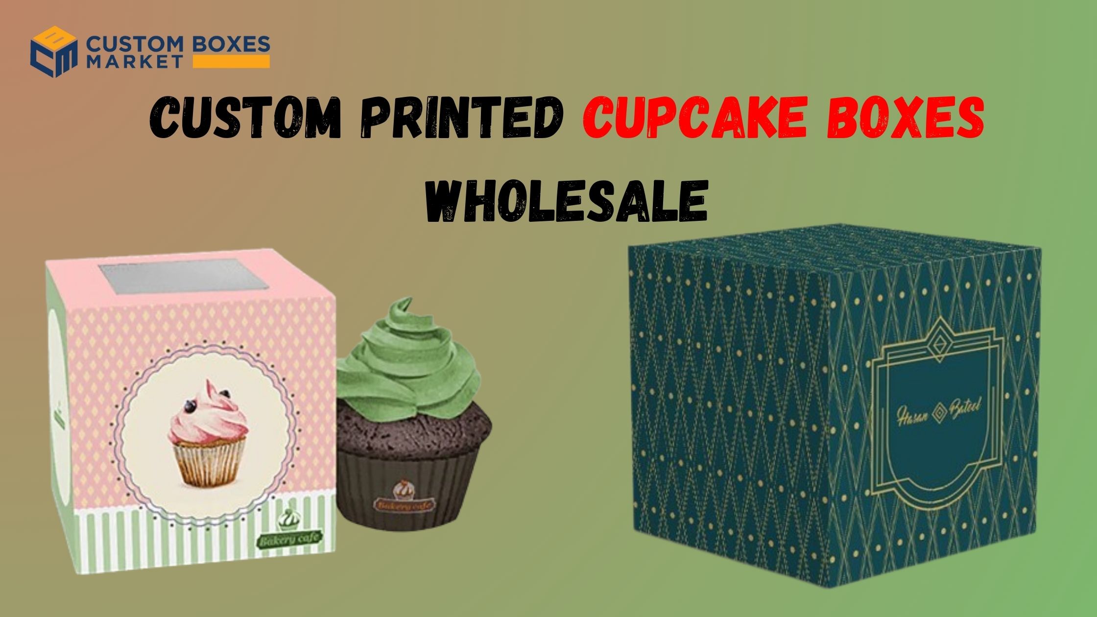 Why Custom Cupcake Boxes Wholesale Are A Must For Your Bakery