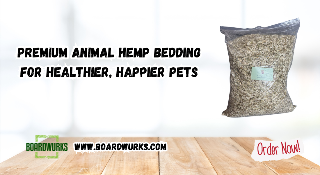 Animal hemp bedding