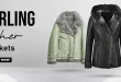 Shearling leather jacket