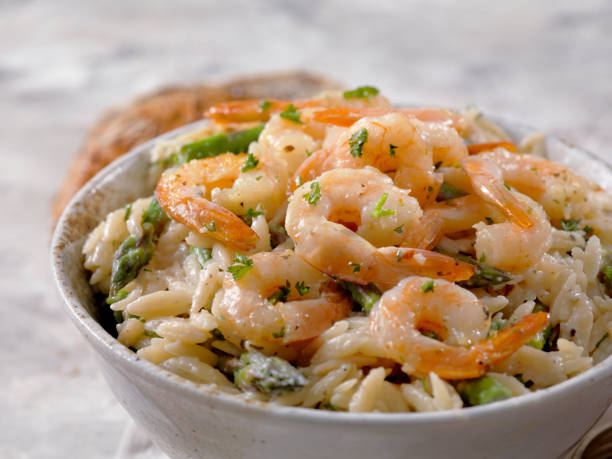 Shrimp Scampi Fettuccine