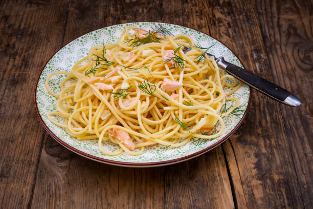 Shrimp Scampi Fettuccine