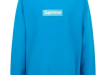 Supreme-Box-Logo-Blue-Crew-Neck-Sweatshirt