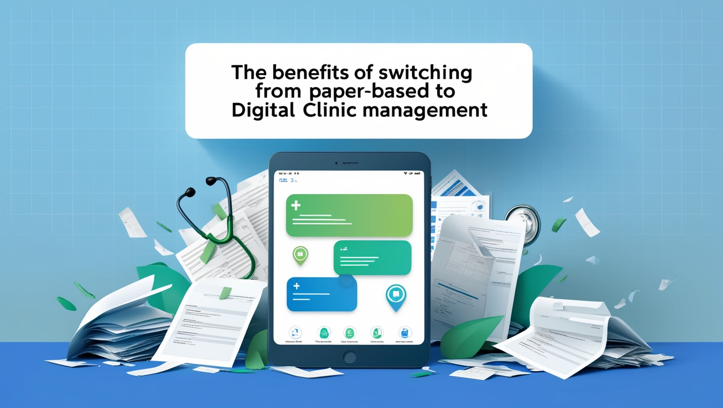 The Benefits of Switching from Paper-Based to Digital Clinic Management