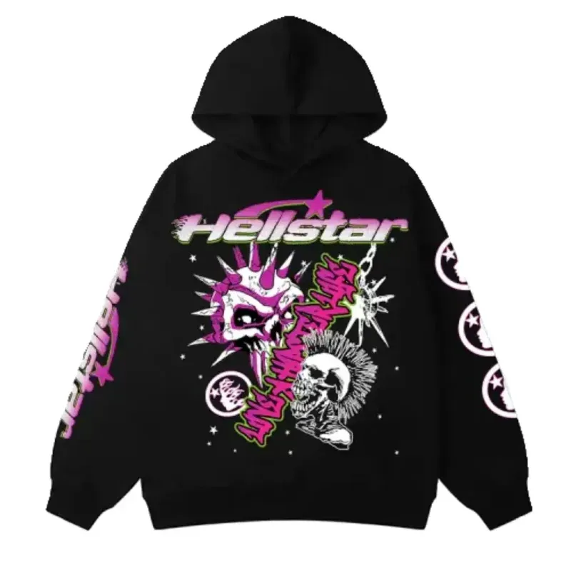 Hellstar Hoodie has gained popularity as a striking piece