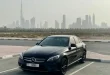 rent mercedes c200 dubai