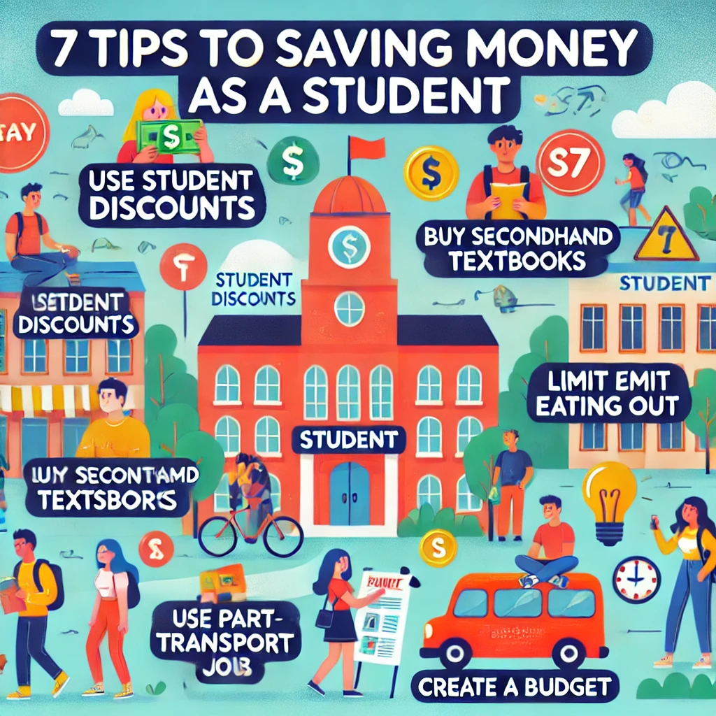 7 Tips to Saving Money as a Student