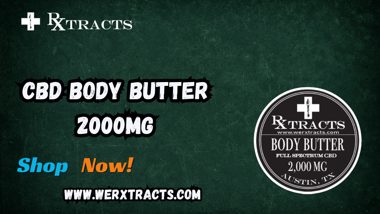 CBD Body Butter 2000mg