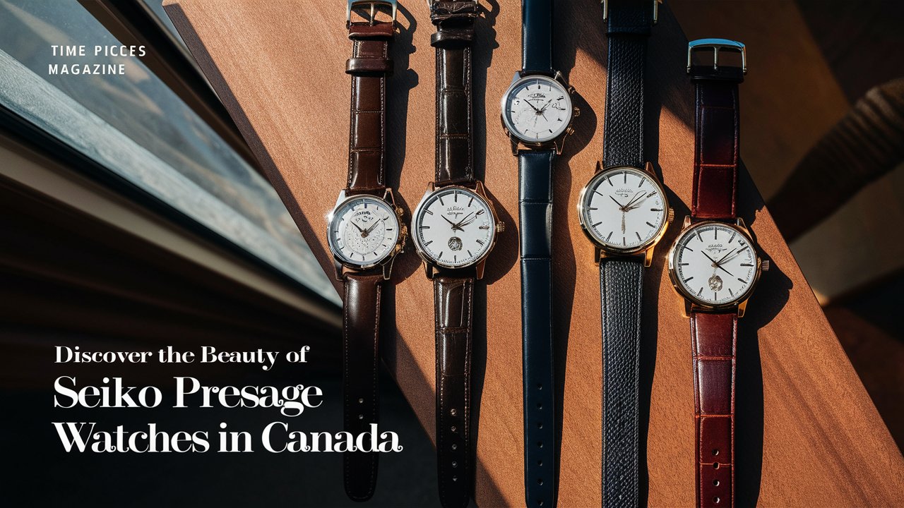 Discover the Beauty of Seiko Presage Watches in Canada