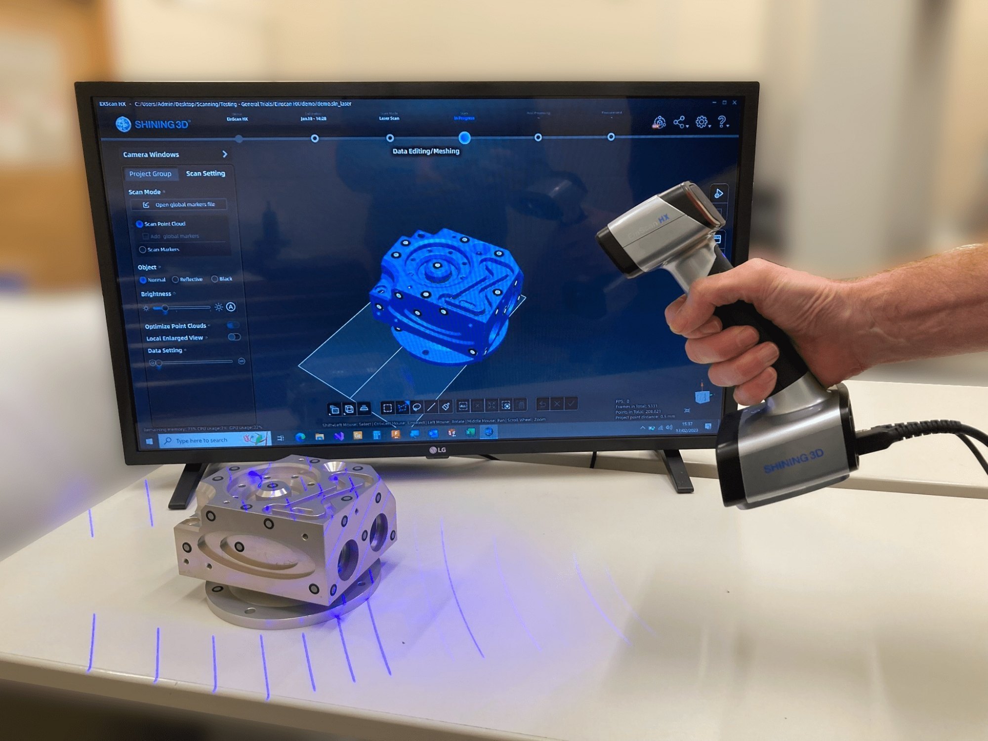 industrial 3d scanning services