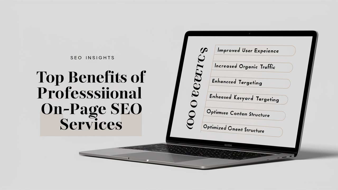 Top Benefits of Professional On-Page SEO Services