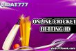 online cricket betting id