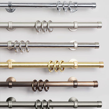 stainless steel curtain rod