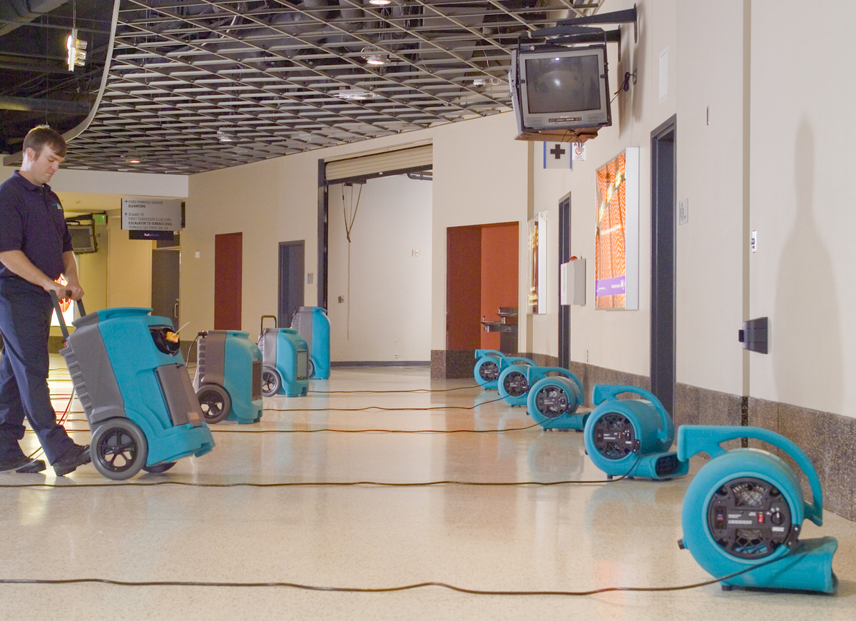water damage restoration service