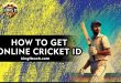 online cricket id